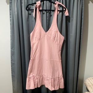 Shein light pink dress